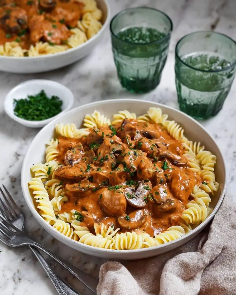 Chicken Stroganoff with Sour Cream Recipe