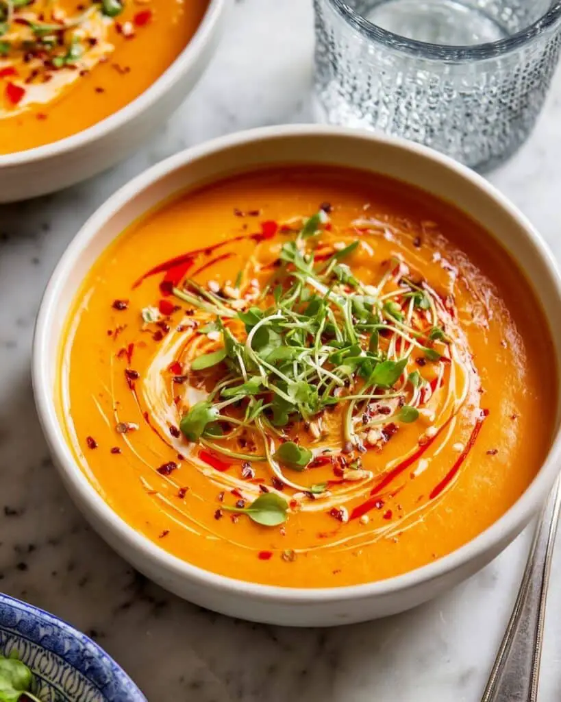 Moroccan Carrot and Lentil Soup Recipe