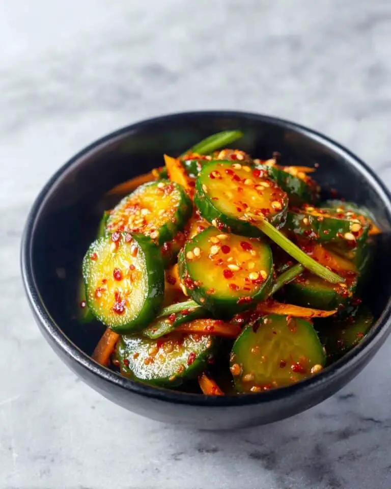 Korean Cucumber Kimchi (Oi Kimchi 오이김치) – Quick & Spicy Recipe