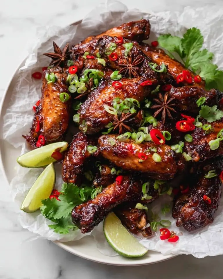 Sticky Southeast Asian Chicken Wings Recipe