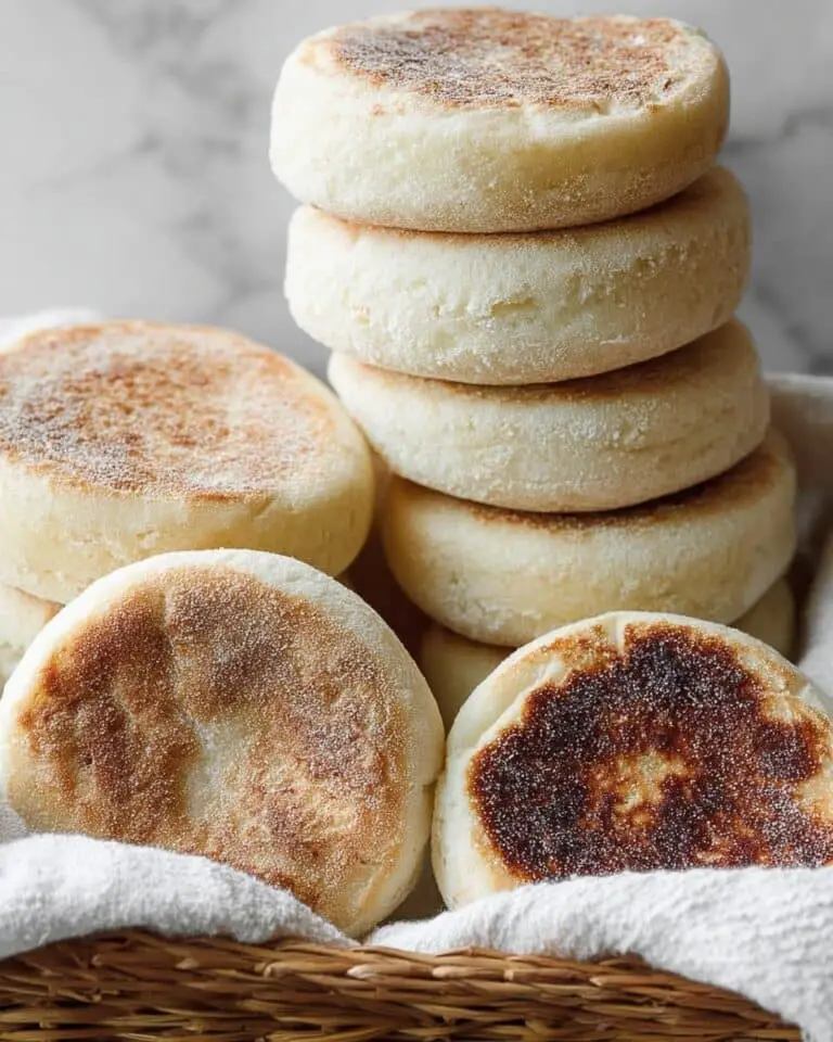 Sourdough Discard English Muffins Recipe