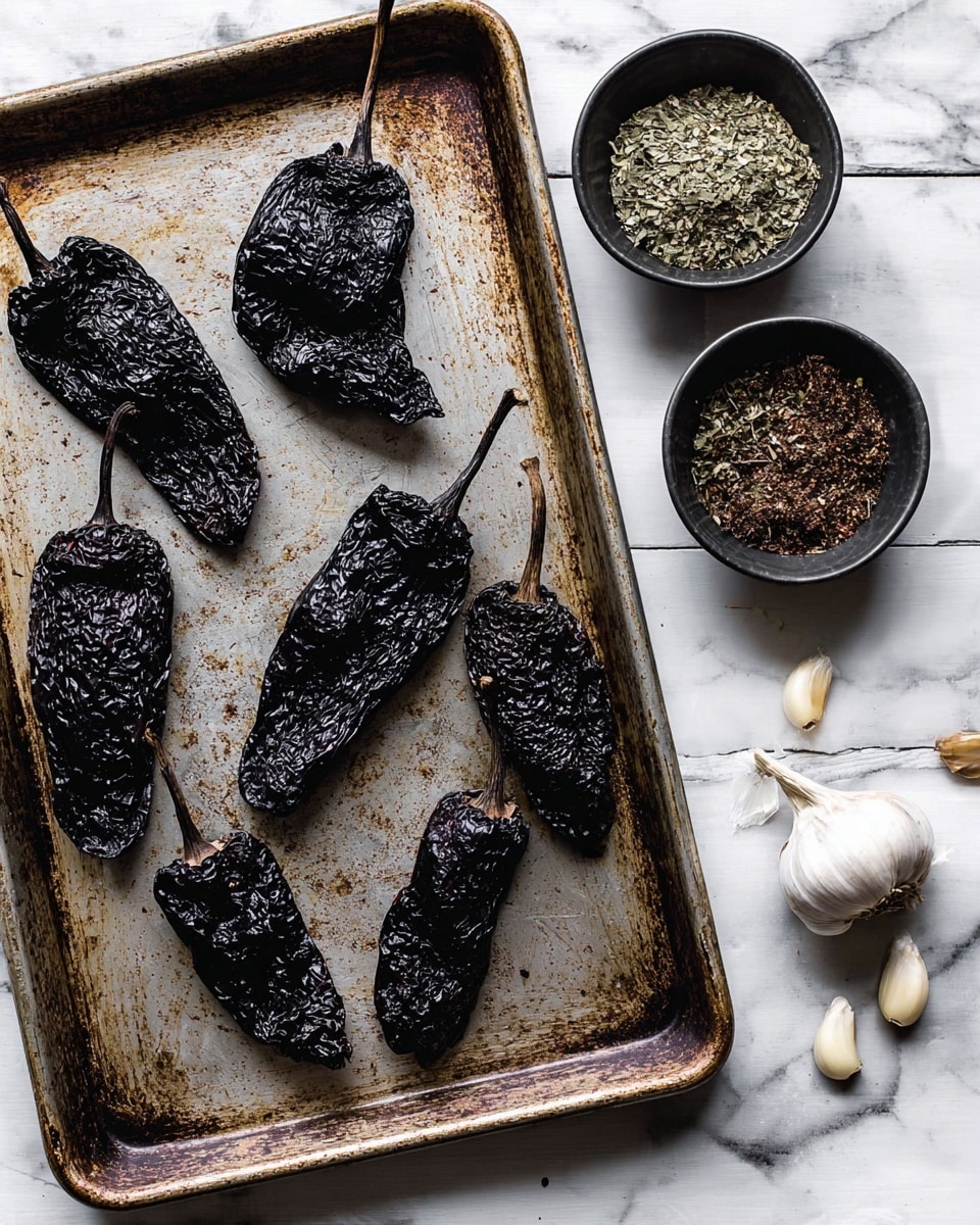 The dish shows several rolled tortillas arranged side by side in a thin, oval-shaped dark pan with two brass handles. The tortillas are covered with a thick, dark brown sauce that spreads unevenly across and under them. On top, there are layers of shredded white and light yellow cheese scattered over the tortillas and sauce, some falling off onto a rustic wooden table underneath. A soft textured white cloth lies to the left of the pan, and the whole scene rests on a white marbled surface. Photo taken with an iphone --ar 4:5 --v 7