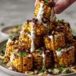 Vegan Corn Ribs with Aleppo Chili Butter & Lime Zest Cream Cheese Recipe