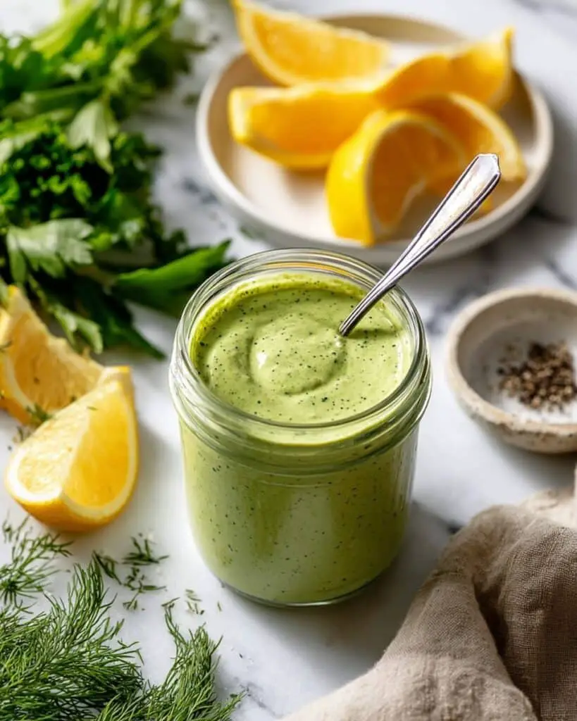 Green Goddess Tahini Dressing Recipe