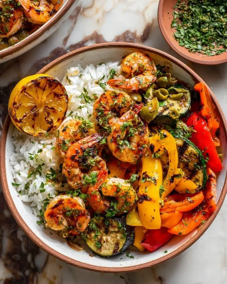 30-Minute Greek Shrimp Grain Bowls Recipe