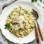 30-Minute Lemon Chicken Orzo Pasta Recipe