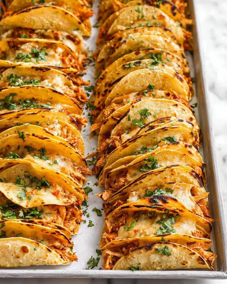 20 Minute Mini Baked Chicken Tacos Recipe