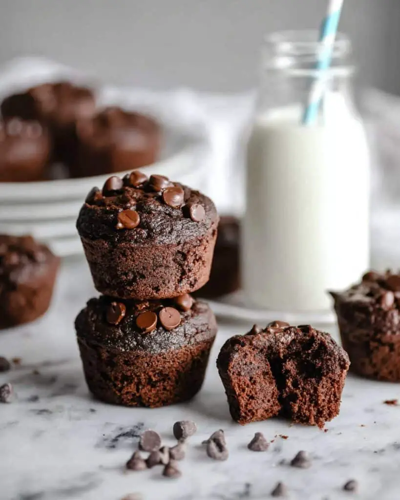 Healthy Chocolate Avocado Muffins for Kids Recipe