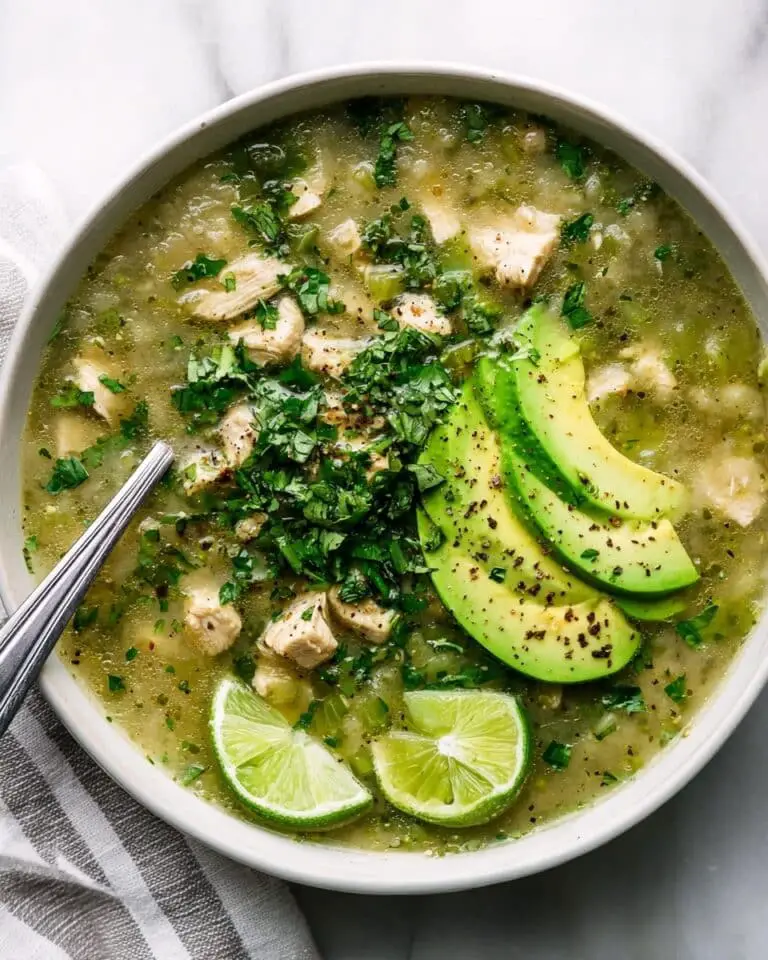 Green Chicken Chili Soup Recipe