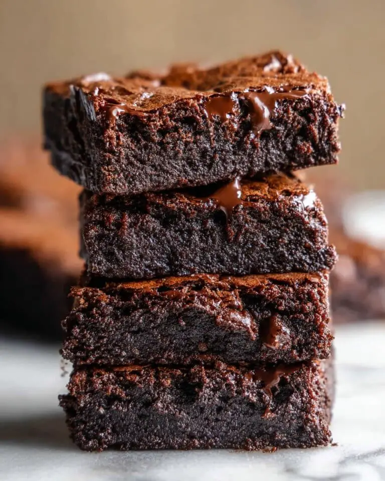 Almond Butter Flourless Brownies Recipe