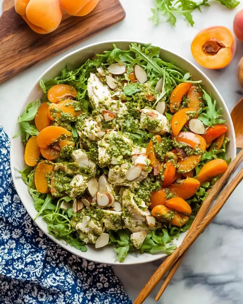 Almond & Apricot Chicken Salad Recipe