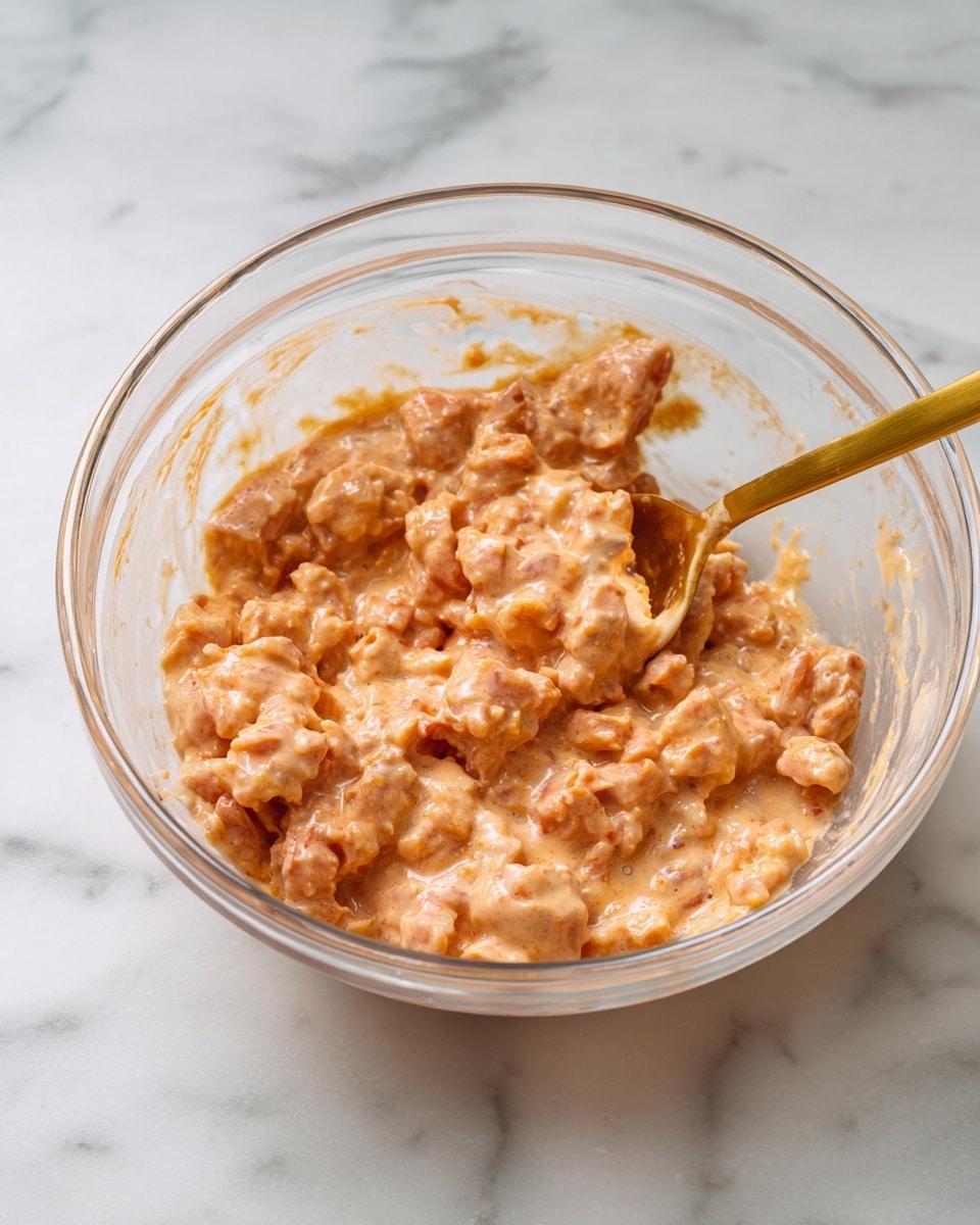 The image shows eleven rectangular golden-brown fried pieces placed on a metal cooling rack over a baking tray. Each piece has a crispy, textured coating that is uneven but crunchy looking. The pieces are arranged in a loose grid with three rows, some aligned close and others slightly apart. The background and surface below the tray are white with a marbled texture, giving a clean and bright look to the scene. The lighting highlights the warm tones of the fried pieces and their crunchy texture. photo taken with an iphone --ar 4:5 --v 7