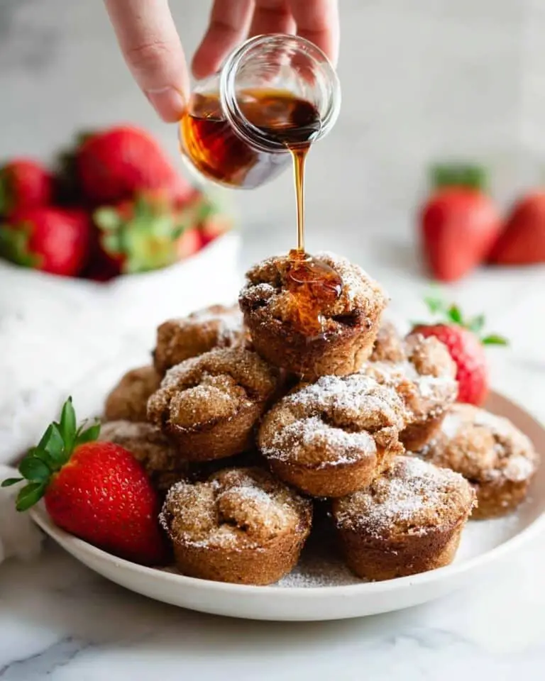 French Toast Muffin Cups with Cinnamon Streusel Topping Recipe