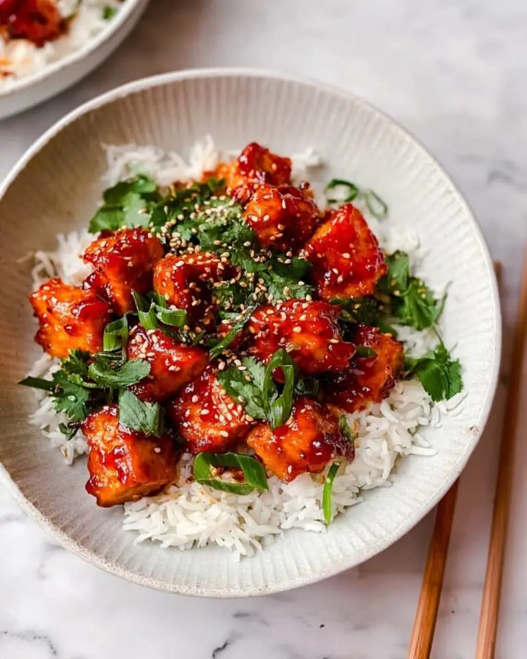 Gochujang Tofu Bowls Recipe