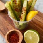 Cucumber and Tajin Salad (Pepinos con Chile) Recipe