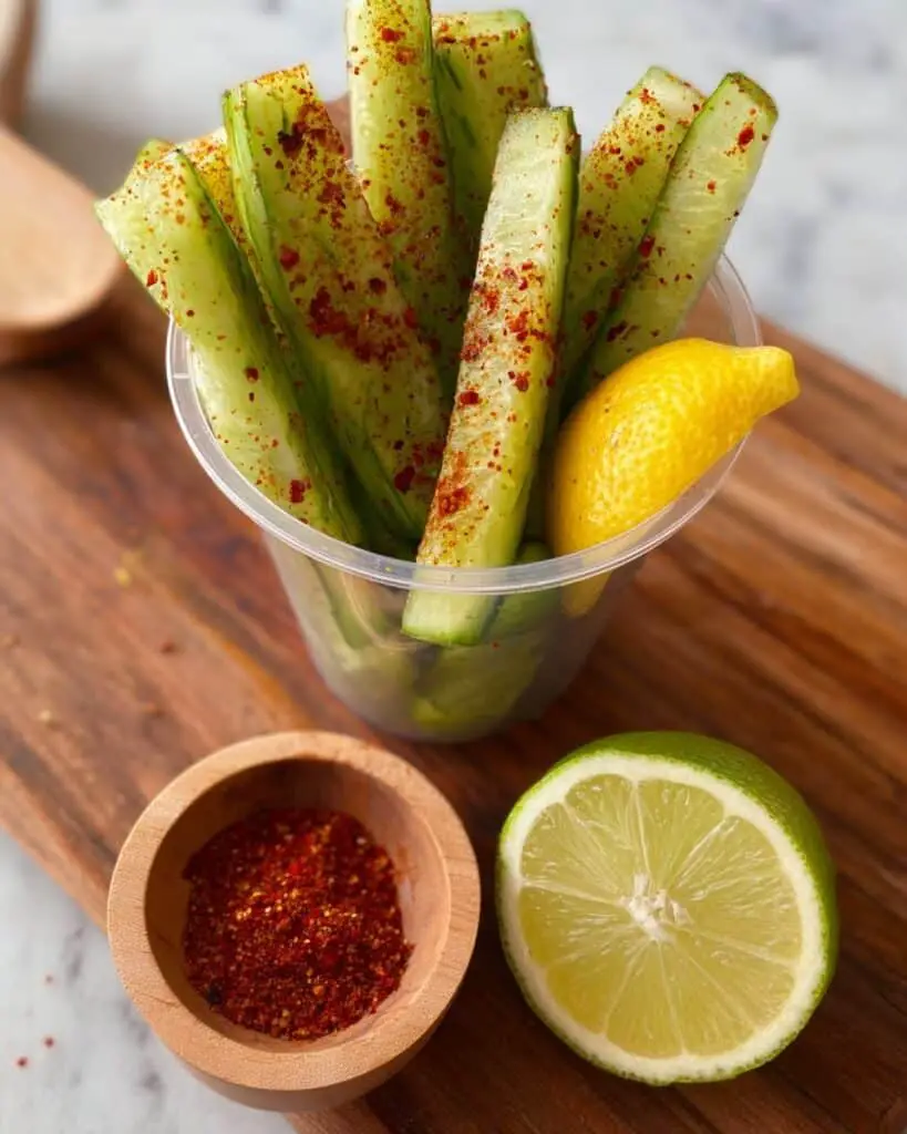 Cucumber and Tajin Salad (Pepinos con Chile) Recipe