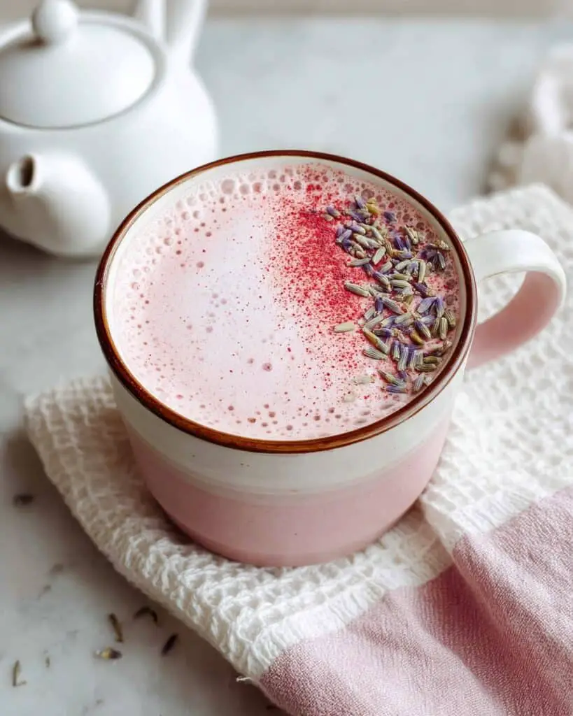 Pink Beetroot Latte Recipe