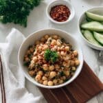 Indian Chickpea Salad Recipe