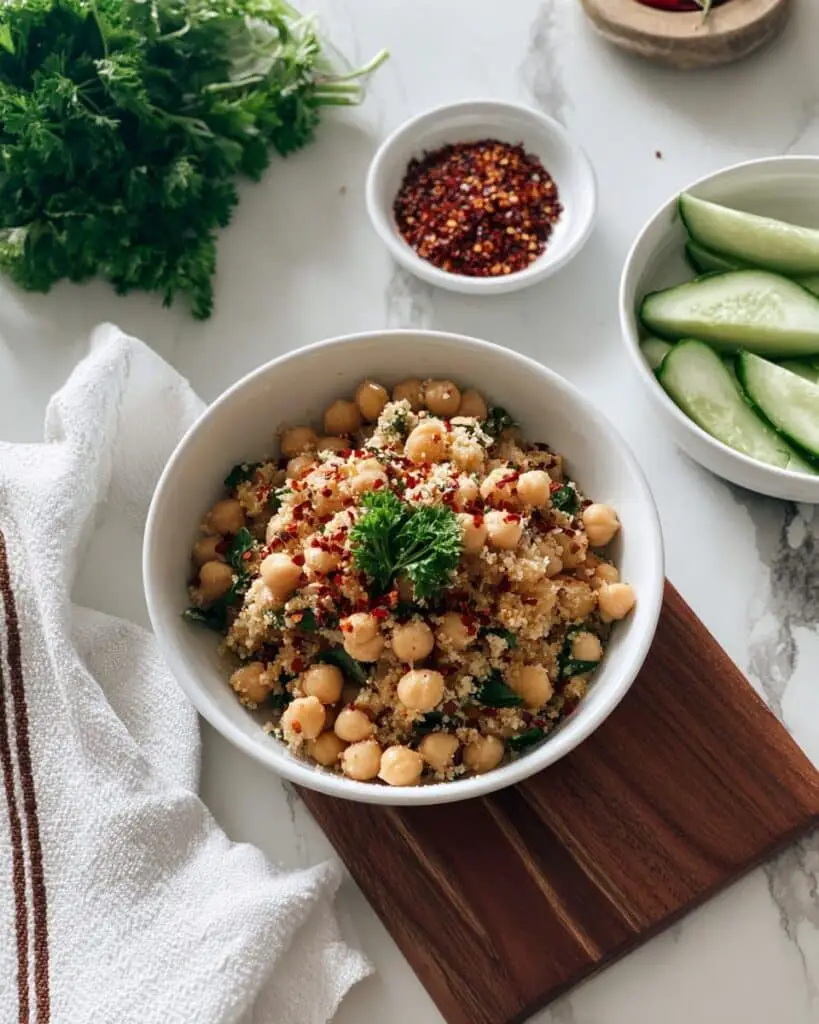 Indian Chickpea Salad Recipe