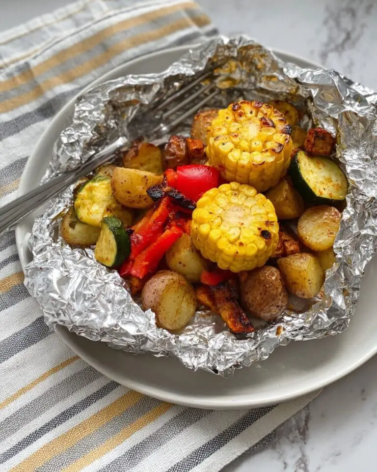 Sausage and Potato Foil Packets Recipe