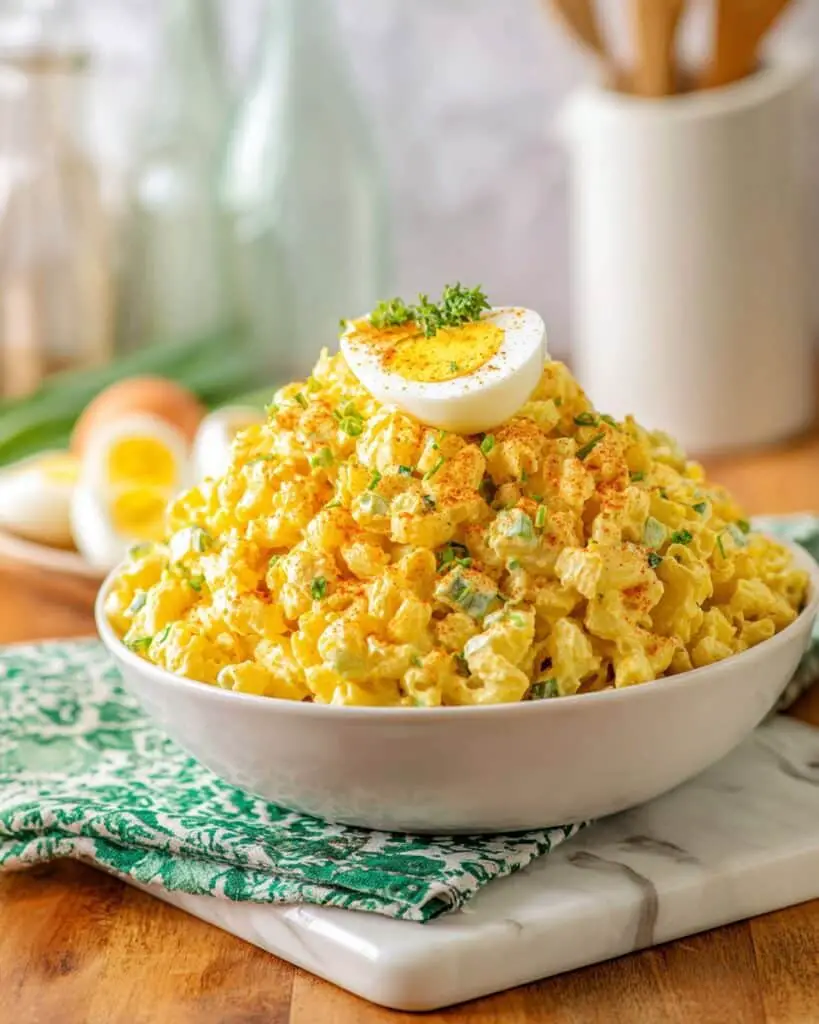 Deviled Egg Pasta Salad Recipe